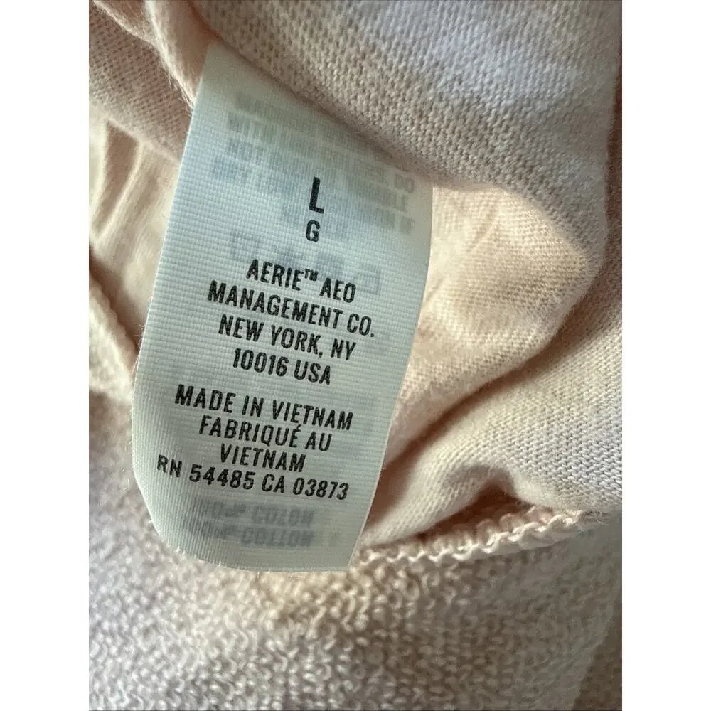 Aerie Mini Skirt Womens Large Light Pink Tiered Cottagecore Ruffle NWT Cute